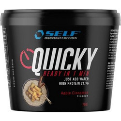 SELF OMNINUTRITION QUICKY HIGH PROTEIN APPLE CINNAMON FLAVOUR 70GR