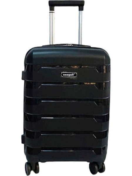 Seagull SG180 Βαλίτσα Μεγάλη 76x52x31cm με 4 Ρόδες Μαύρη