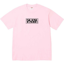 Supreme Logo Tee Pink