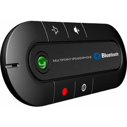 Bluetooth Αυτοκινήτου Phone Hands Free για το Αλεξήλιο (Audio Receiver)
