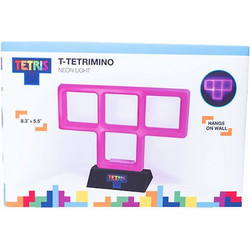 Fizz Creation Φωτιστικο TETRIS Purple T Neon Mood Light