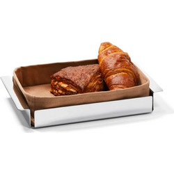 Ψωμιέρα A Tavola 105034 25,4x15,2x5cm Inox-Brown Philippi Ανοξείδωτο Ατσάλι
