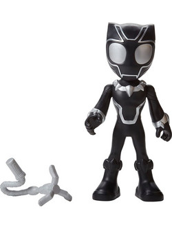 Hasbro Marvel Spidey & His Amazing Friends Supersized Black Panther Φιγούρα Δράσης για 3+ Ετών 22cm
