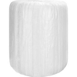 vidaXL Αγροτική ταινία τεντώματος Λευκό 25 μm 50 cm x 1800 m