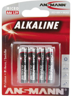 Ansmann Alkaline AAA 4τμχ