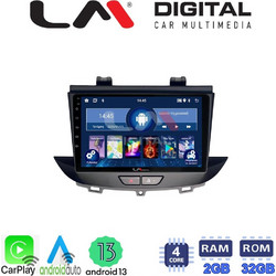 LM Digital ZN4664 Ηχοσύστημα Αυτοκινήτου με Οθόνη Αφής & GPS
