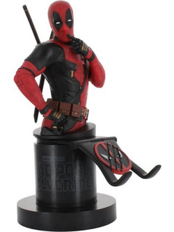 EXG Cable Guys CGCRMR400735 Marvel Deadpool Wolverine Βάση Κινητού για Γραφείο Κόκκινη Μαύρη