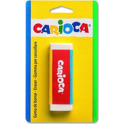 CARIOCA Γόμα Ορθογώνια Σε Blister C40141