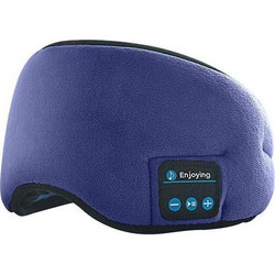 HORO Bluetooth-compatible Sleep Eye Mask Wireless Headphone Travel Music Eye Cover Headband μπλε