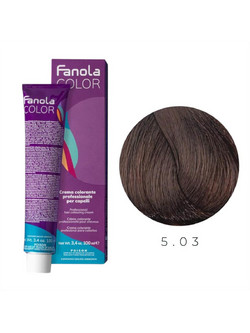 Fanola Croma Color 5.03 Μόνιμη Βαφή Μαλλιών 100ml
