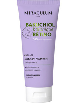 Miraculum Bakuchiol Anti-Age Exfoliates & Cares Χημικό Αντιγηραντικό Peeling Προσώπου 100ml