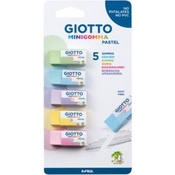 Giotto Γόμα Stilnovo Pastel 5 τμχ (000025100)