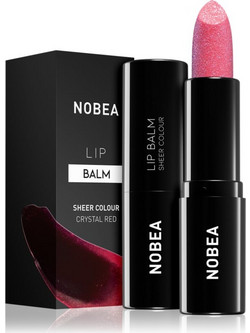 Nobea Day-to-Day Crystal Red Lip Balm με Χρώμα 3gr