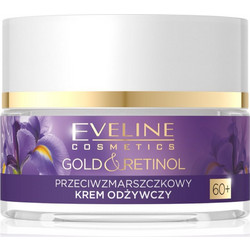 Eveline Gold & Retinol Anti-Wrinkle Nourishing 60+ Face Cream 50ml