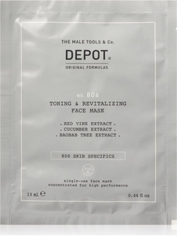 Depot Toning & Revitalizing Κρεμώδης Μάσκα Προσώπου 13ml