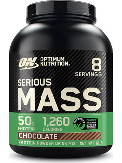 Optimum Nutrition Serious Mass Chocolate Peanut Butter Πρωτεΐνη Ορού Γάλακτος Όγκου 2.73kg