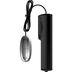 Baile Vibrating Egg with Remote Control Δονητής Egg για Ζευγάρια με Τηλεχειριστήριο Μαύρος