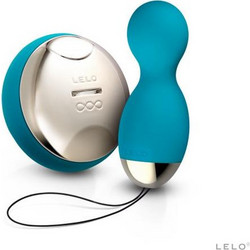 LELO Hula Beads Δονητής Egg για Ζευγάρια με Τηλεχειριστήριο 10cm Ocean Blue