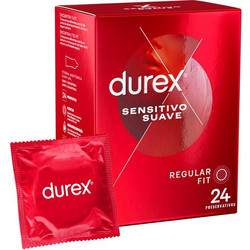 Durex Soft & Sensitive Προφυλακτικά Λεπτά με Λιπαντικό 24τμχ