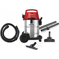 Heinner HVC-MWD1400RD Σκούπα Υγρών / Στερεών 1400W με Κάδο 21lt