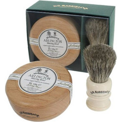 Dr Harris Arlington Shaving Soap in Bowl + Shaving Brush