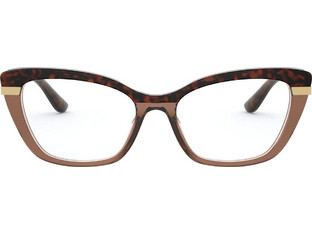 Dolce & Gabbana DG3325 3256 Γυναικείος Σκελετός Γυαλιών Οράσεως Κοκάλινος Καφέ