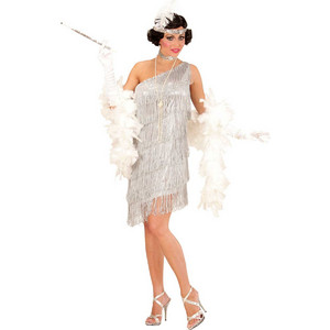 Αποκριάτικη Στολή Silver Flapper Deluxe 7356 - 314506 (M)