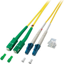 EFB Elektronik LC-SC/APC Καλώδιο Οπτικής Ίνας 5m Yellow