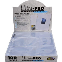 Ultra Pro! Silver Series Διάφανες 9 Pocket Pages