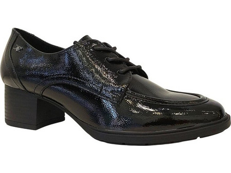 ΑΝΑΤΟΜΙΚΑ ΓΥΝΑΙΚΕΙΑ OXFORDS COMFEET 25625 ΜΑΥΡΟ ΛΟΥΣΤΡΙΝΙ Μαύρο