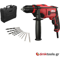 Skil 6725GA Κρουστικό Δράπανο 13mm 710W με Θήκη