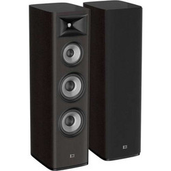 JBL Studio 698 Ζεύγος Ηχείων Hi-Fi Δαπέδου 250W 3 Δρόμων Dark Walut