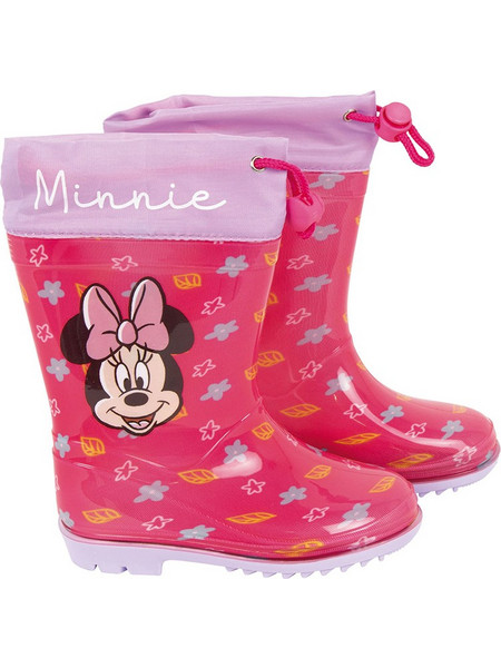 ΠΑΙΔΙΚΕΣ ΜΠΟΤΕΣ ΒΡΟΧΗΣ ΦΟΥΞΙΑ MINNIE (WD16502)