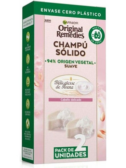 Garnier Botanic Therapy Oat Delicacy Shampoo Bar 2x60gr