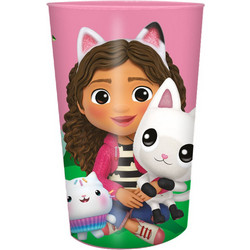 ΠΛΑΣΤΙΚΟ ΠΟΤΗΡΙ 250ml GABBY'S DOLLHOUSE (GD00071)