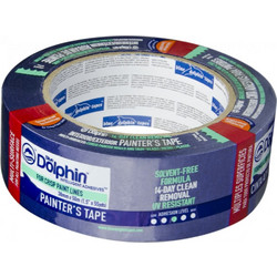 Χαρτοταινίες Μπλε U.V. Blue Dolphin 38mm x 50m Painter's Tape