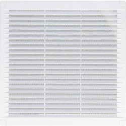 Σχάρα εξαερισμού EDM 87704 Λευκό 20 x 20 x 0,7 cm Δίχτυ για κουνουπιέρες