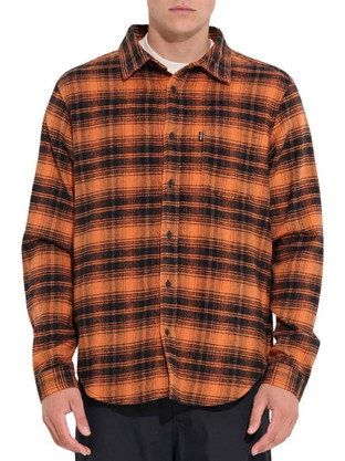 MISFIT MICHIGAN MOMS LS SHIRT ORANGE