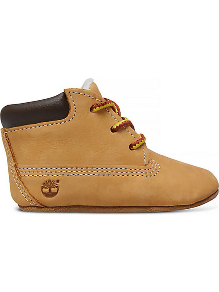 Timberland Crib Booties and Hat Βρεφικά Μποτάκια Αγκαλιάς Καφέ TB09589R231