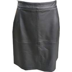 Leather 100 Φούστα Δερματίνη Μαύρη 05-W-SKIRT