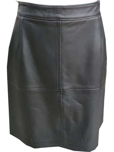 Leather 100 Φούστα Δερματίνη Μαύρη 05-W-SKIRT