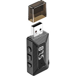 XO BCC16 USB A 2.0 LED FM Transmitter Bluetooth V5.3 Hands Free TF Card