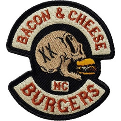 THE DUDES BACON CHEESE PATCH