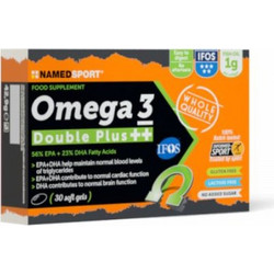NamedSport Omega 3 Double Plus++ 30 Μαλακές Κάψουλες