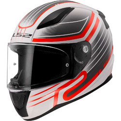 LS2 FF353 Rapid II Circuit White / Red Κράνος Μηχανής Full Face