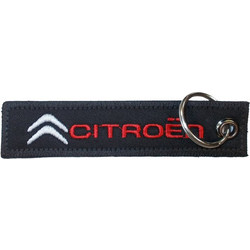 Υφασμάτινο μπρελόκ CITROEN με κέντημα FLAT
