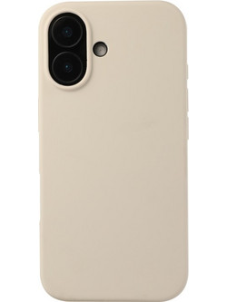 Θήκη Liquid Silicone iPhone 16 - White - OEM