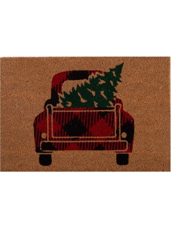 Πατάκι Εισόδου Χριστουγεννιάτικο Car Tree 40x60 Nef-Nef - Nef - Nef Homeware