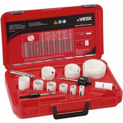 VIRAX Συλλογή με 12 ποτηροτρύπανα 16-76mm 220906