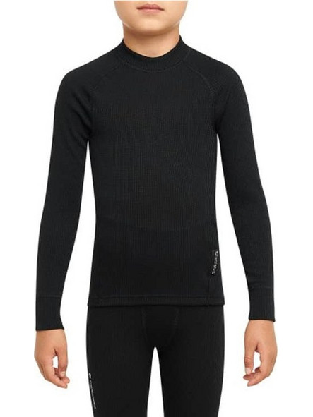 Μπλούζα Ισοθερμική Παιδική Thermowave Unisex Junior Active Black